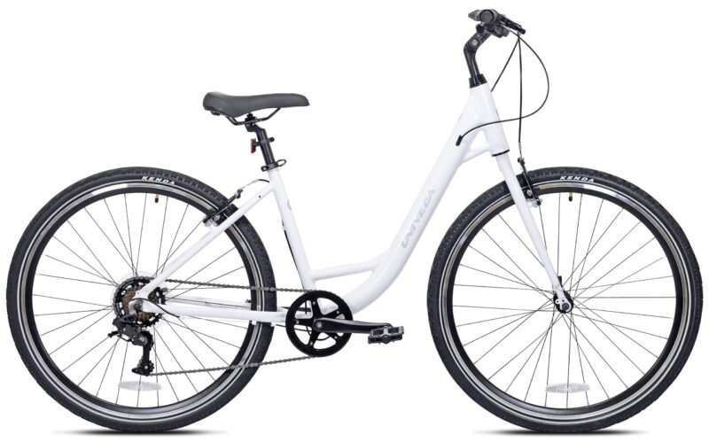 Univega - 700C USA Voyage 1.0 Adult Bicycle, Medium Frame, White - Image 3