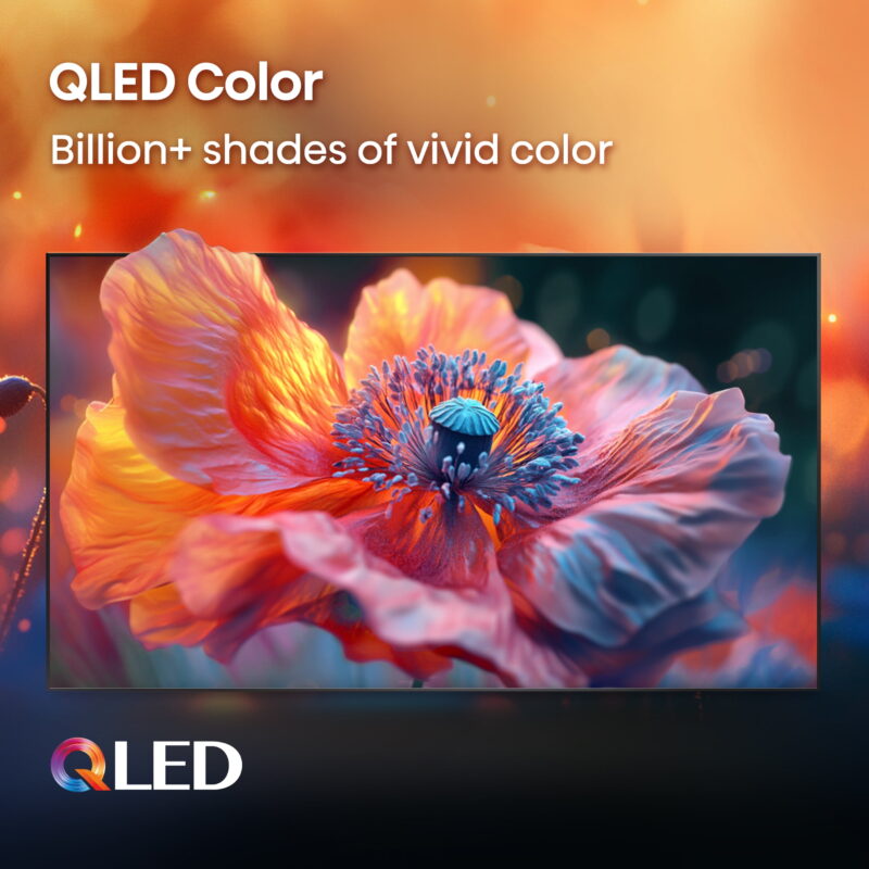 Hisense 75-Inch Class QD6 Series QLED UHD 4K HDR Google Smart TV (75QD6N) - QLED, Dolby Vision, Dolby Atmos, 4K AI Upscaler, Motion Rate 120, HDR 10+, Game Mode Plus, Voice Remote - Image 2