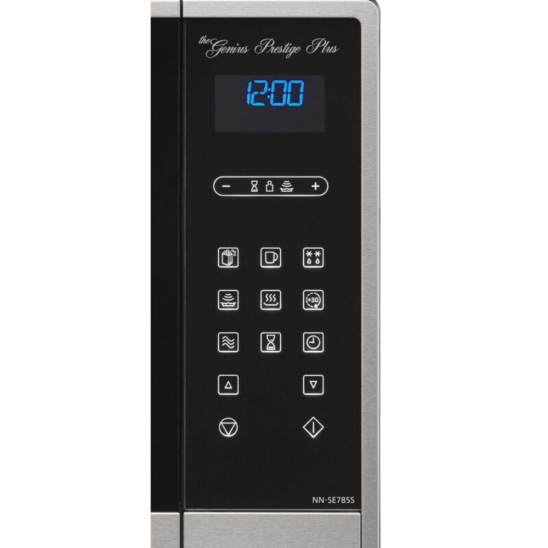 Panasonic 2.2-Cu. Ft. Built-In/Countertop Cyclonic Wave Microwave Oven with Inverter Technology in Fingerprint-Proof Stainless Steel - Image 2