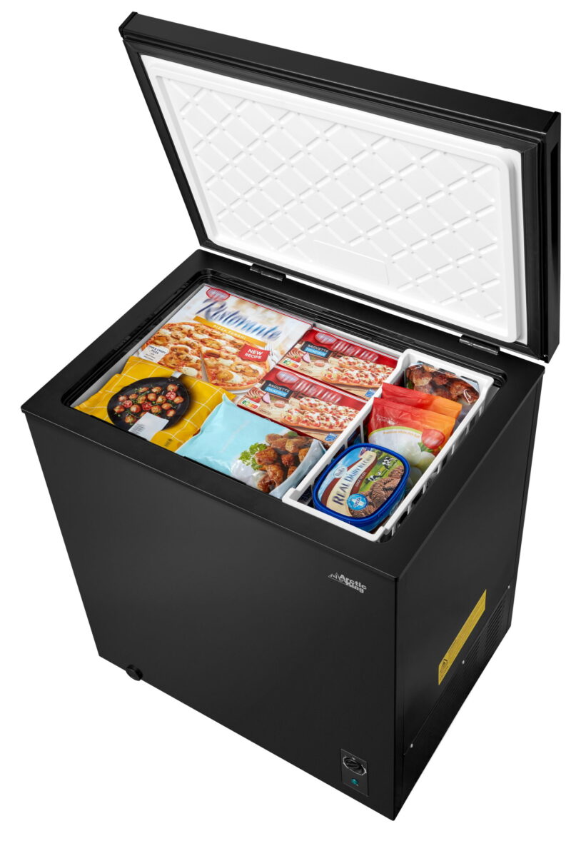 Arctic King 7.0 Cu ft Chest Freezer, Convertible, Black - Image 5