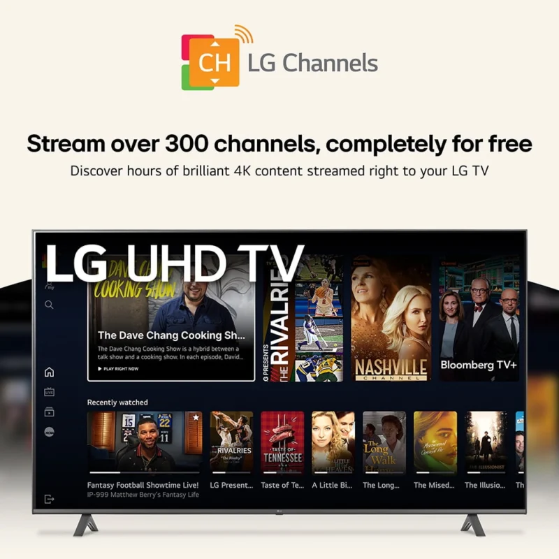 LG 70” 4K UHD webOS Smart TV - Image 7