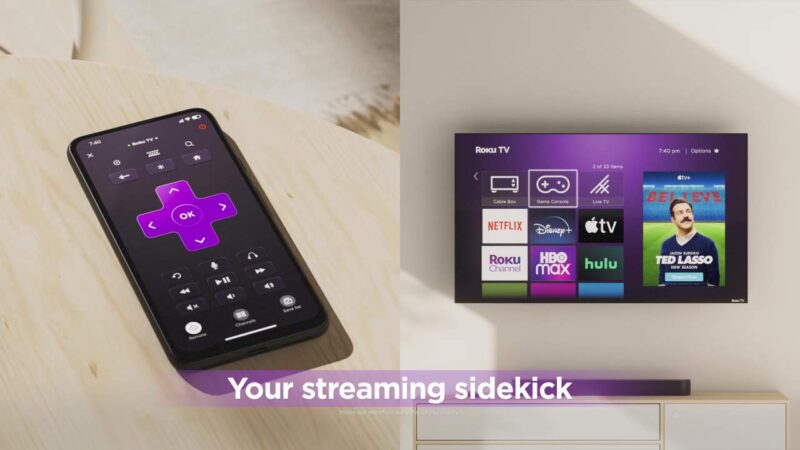 onn 75” Class 4K UHD (2160P) LED Roku Smart Television (100044717) - Image 2