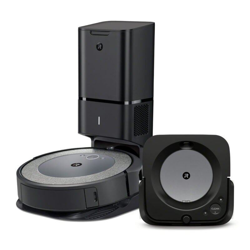 iRobot Roomba i3+ EVO Robot Vacuum and Braava Jet Robot Mop Bundle - Wi-Fi Connected, Smart Mapping