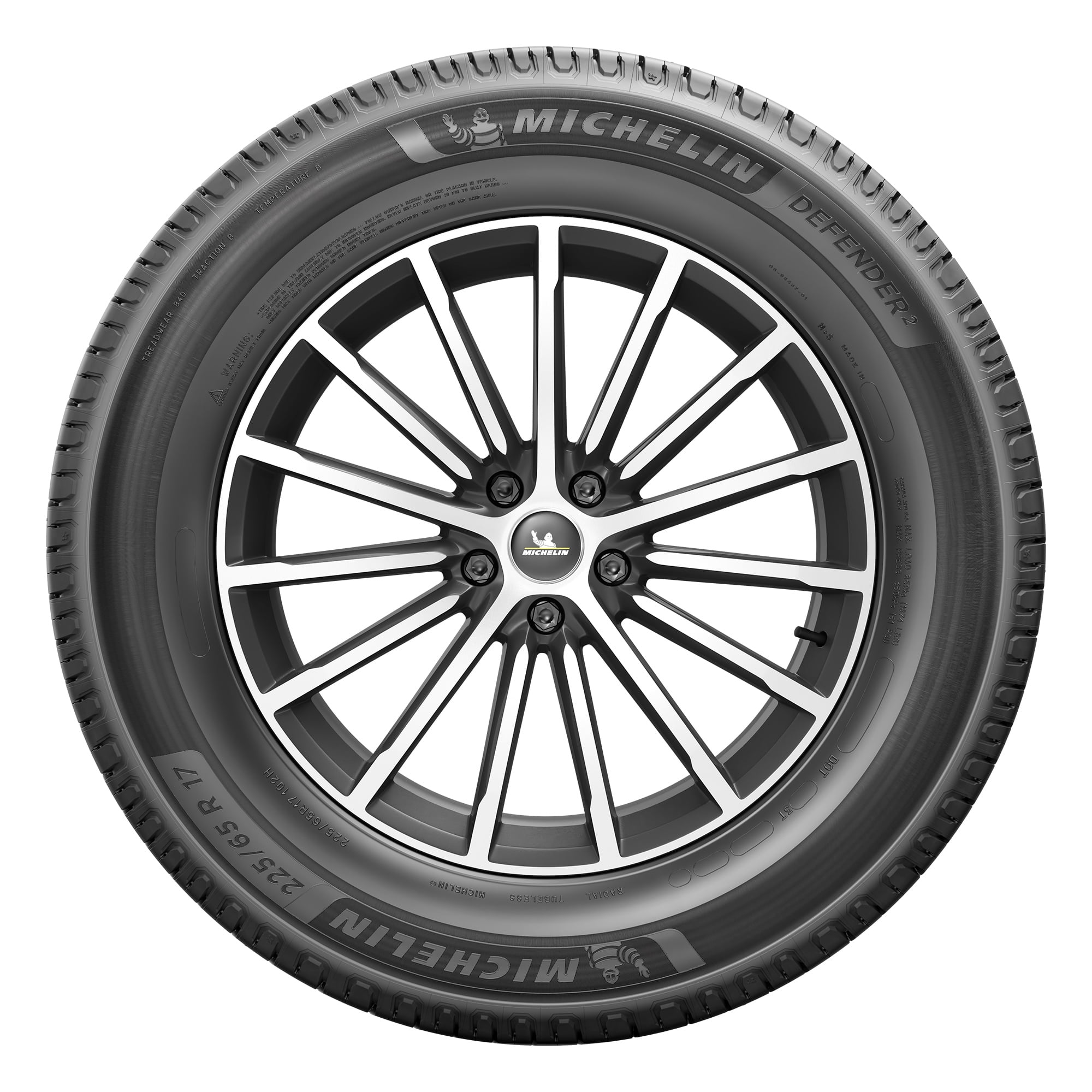 Michelin Defender2 (CUV) 225/55R18 98V PASSENGER Tire - Image 2