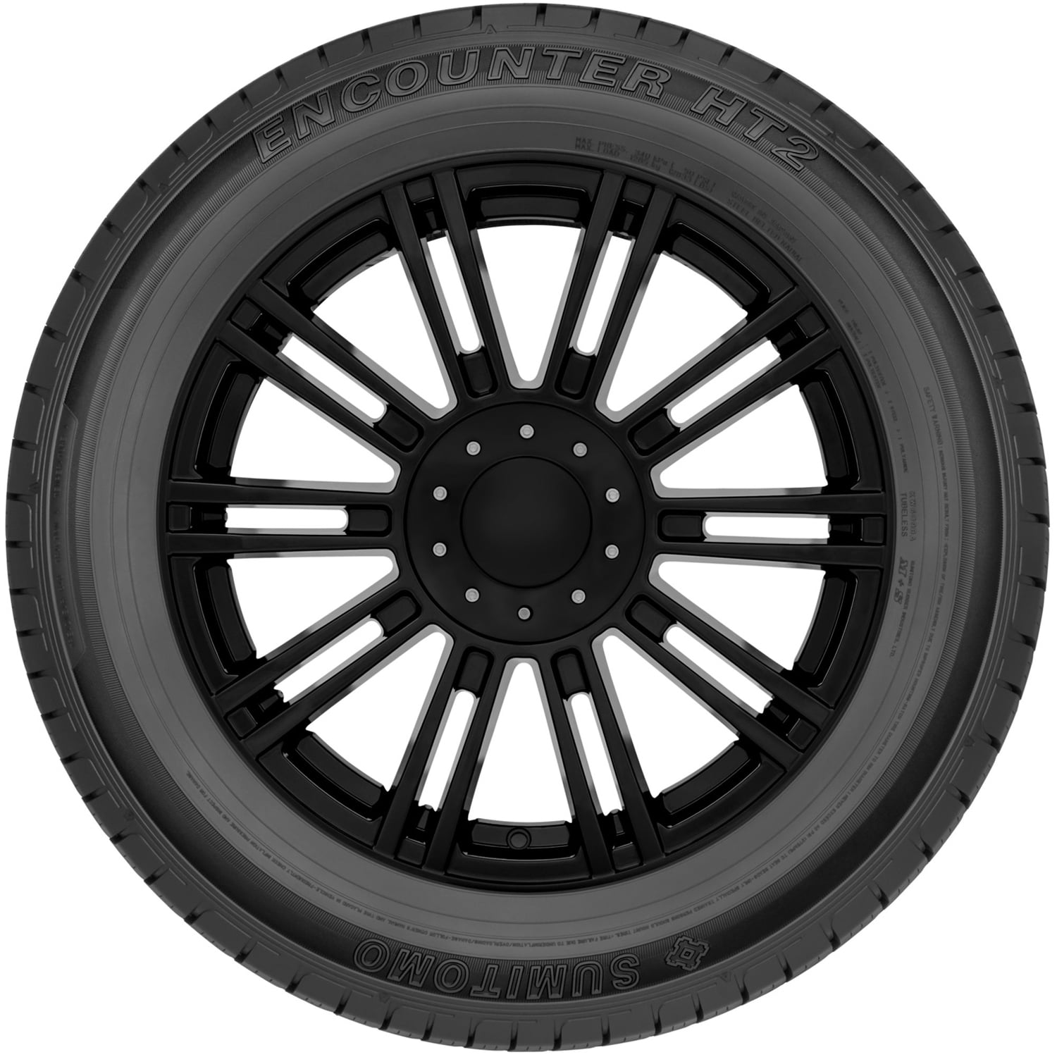 Sumitomo Encounter HT2 All Season LT245/75R17 121/118R E Light Truck Tire - Image 3
