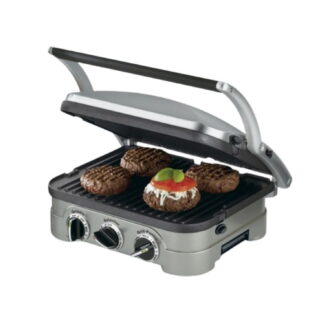 Cuisinart® Griddler® Indoor Grill, Griddle, and Panini Press Color, Stainless Steel, GR-4NNAS