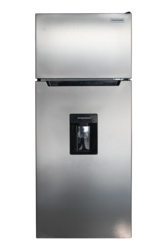 Frigidaire, 7.3 Cu. ft. Top Mount Refrigerator, Integrated Beverage Dispenser, Platinum