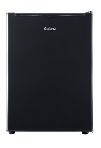 Galanz 2.5 Cu ft One Door Fridge, Black Estar, New