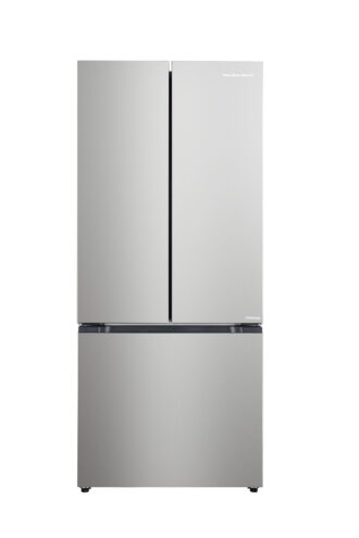 Hamilton Beach, 17.7 Cu. Ft. French Door Refrigerator, Freestanding Installation, Platinum Silver, HZ0771