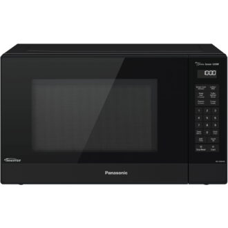 Panasonic 1.2 Cu. Ft. 1200W Genius Sensor Countertop Microwave Oven with Inverter Technology in Black