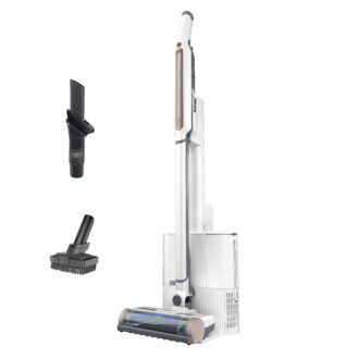 Shark Wandvac Cordless Stick Vacuum with Self-Empty Base and HEPA Filtration, White WS642AE