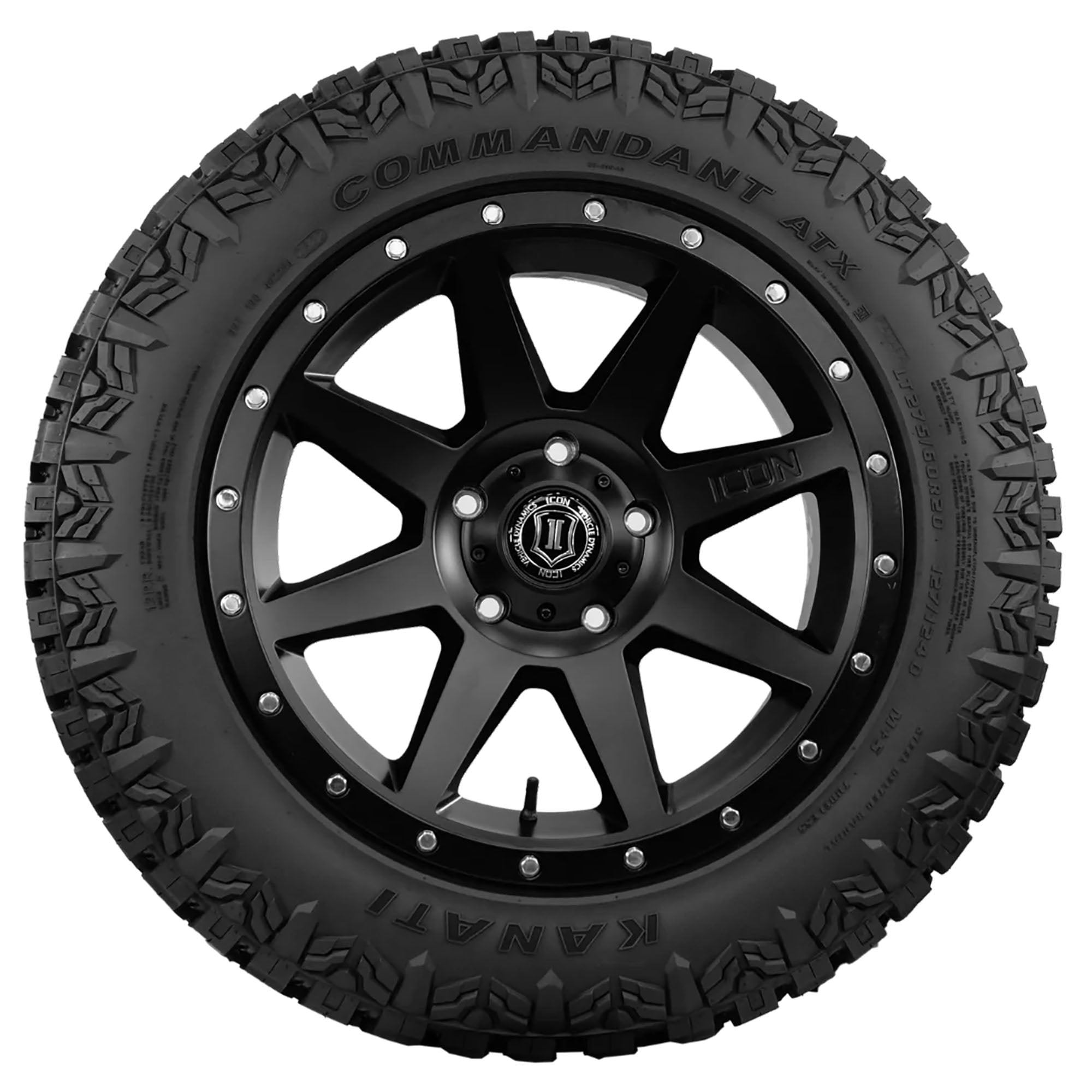 Kanati Commandant ATX All Terrain LT265/70R18 127/124Q F Light Truck Tire - Image 2