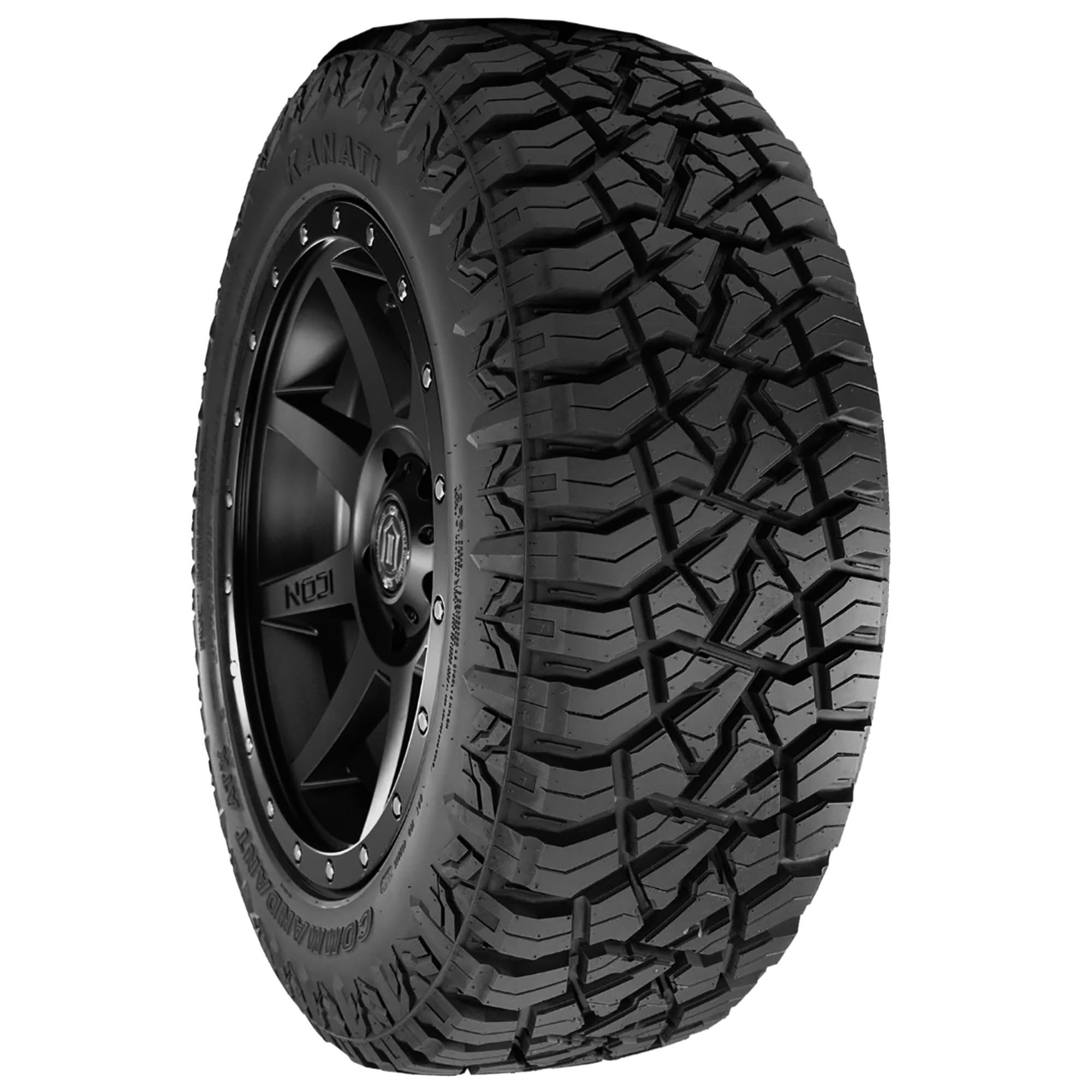 Kanati Commandant ATX All Terrain LT37X12.50R17 129Q F Light Truck Tire - Image 5
