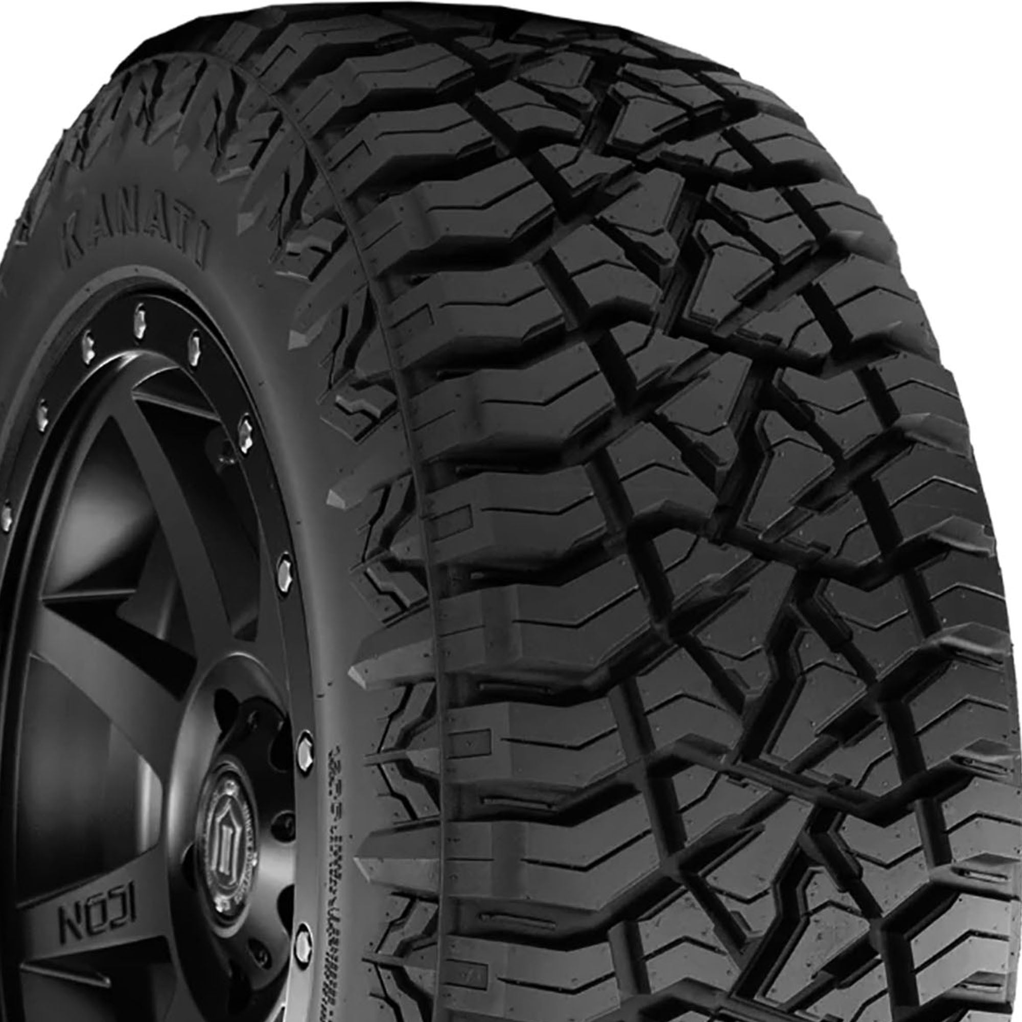 Kanati Commandant ATX All Terrain LT37X12.50R17 129Q F Light Truck Tire - Image 6