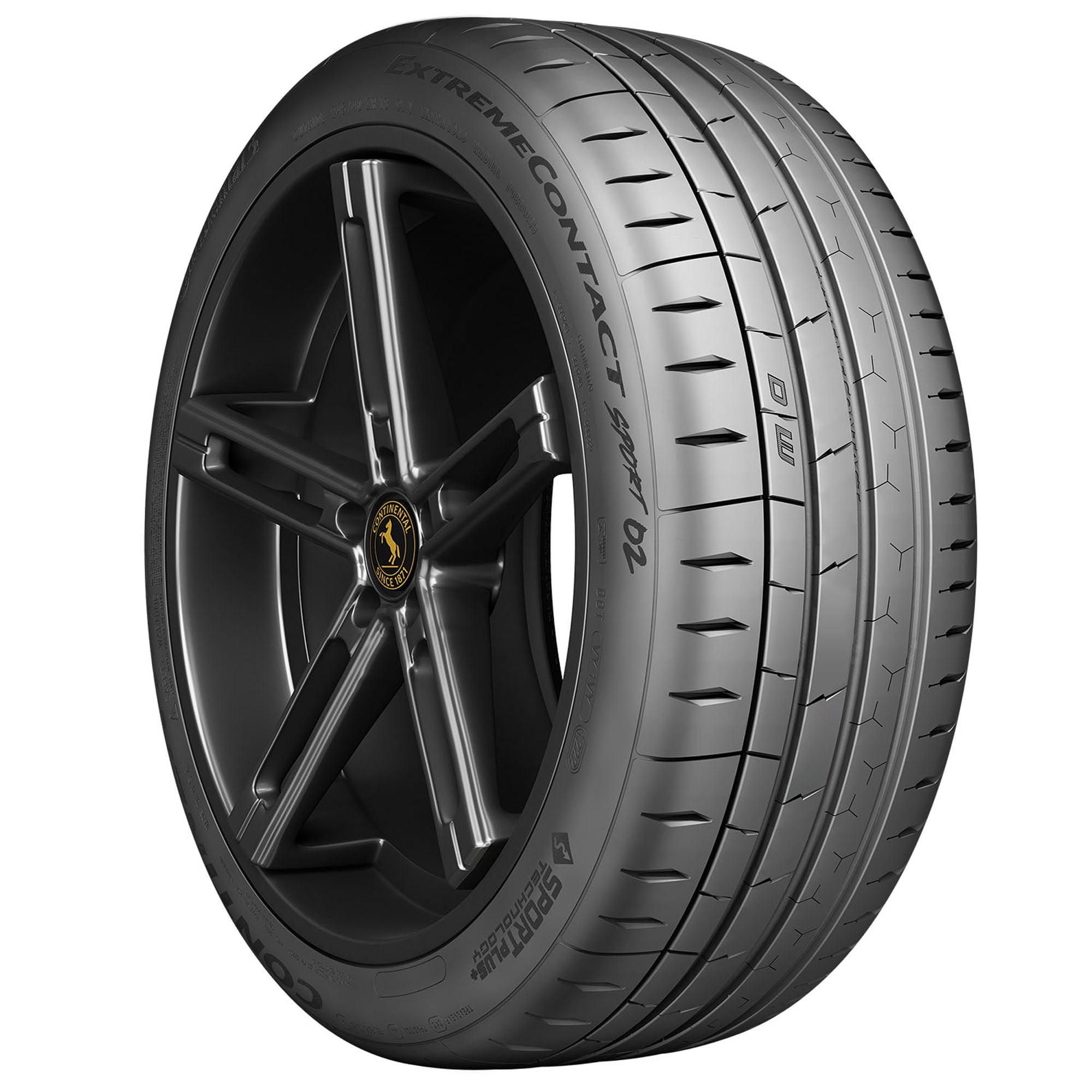 Continental ExtremeContact Sport 02 Summer 245/40ZR17 91W Passenger Tire - Image 6
